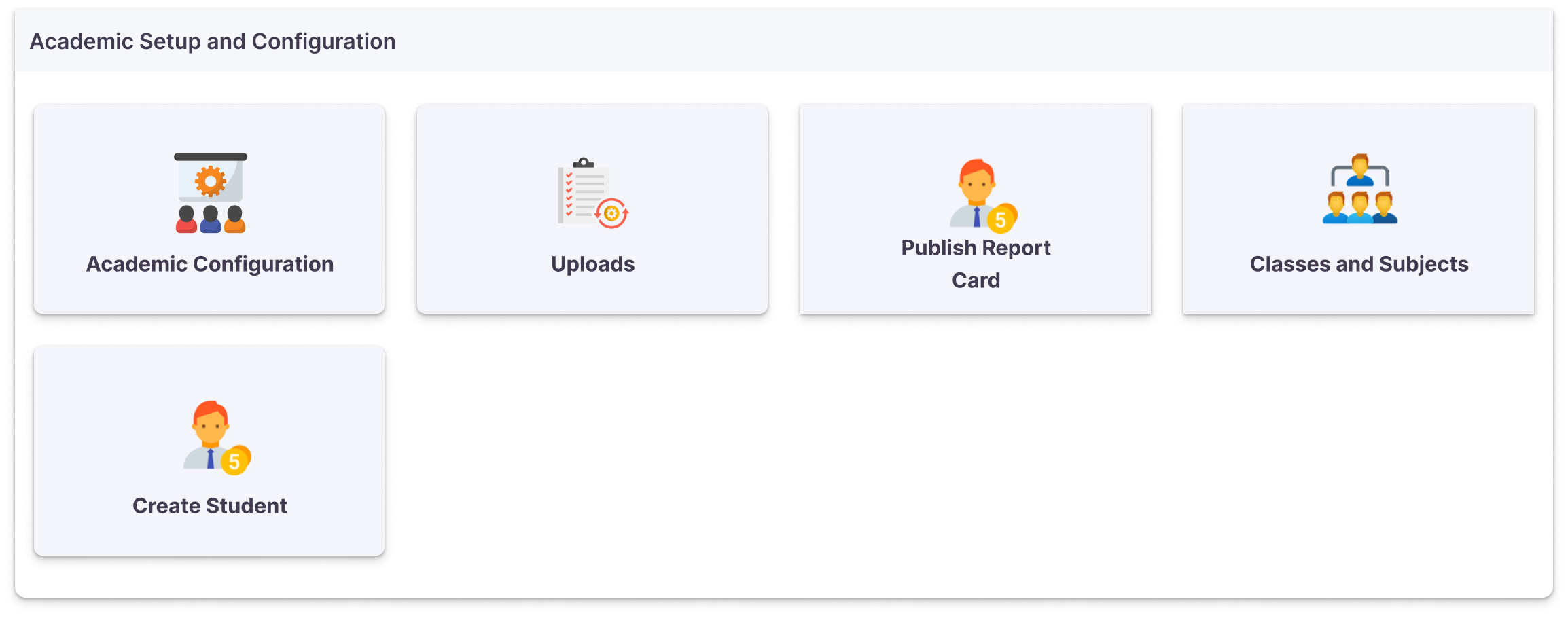 Publish Report Card